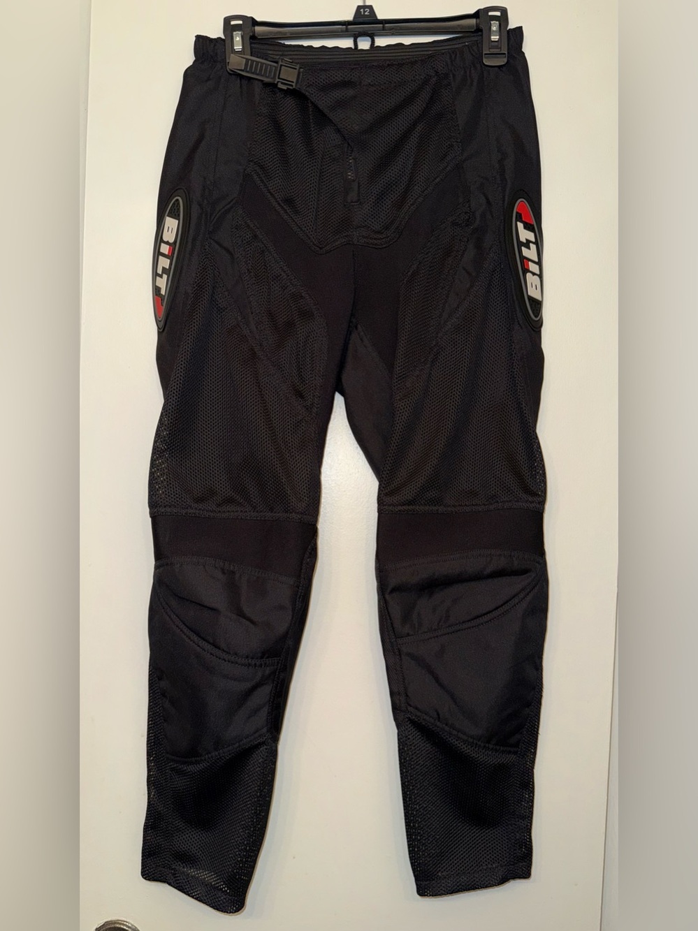 Bilt Free Flow Black Youth Motorcycle Riding Pants, size 30